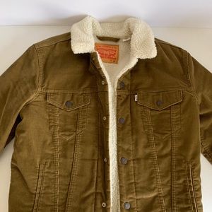 Levis sherpa trucker jacket
